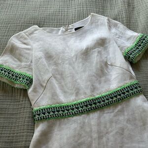 J. Crew Collection Embroidered Dress